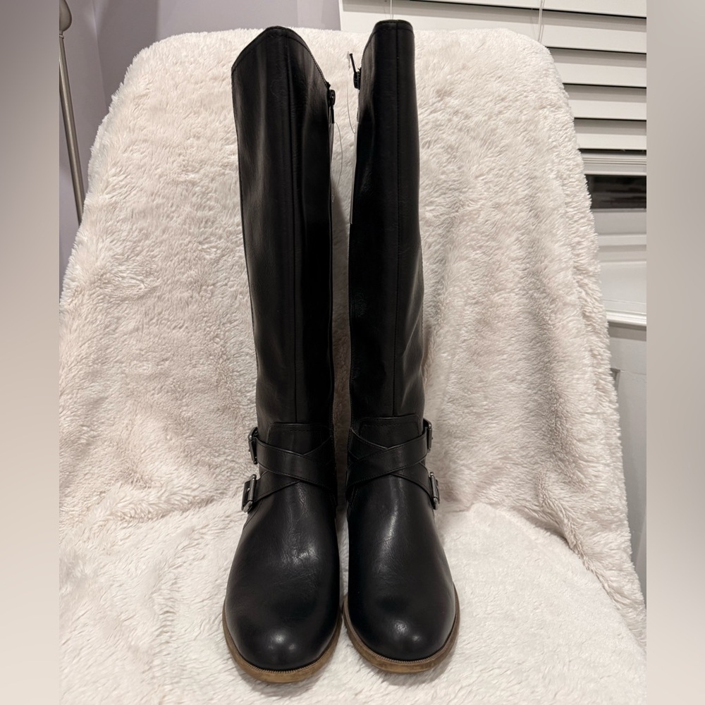 NWT / Life Stride Black Over the Knee Boots | Size 8